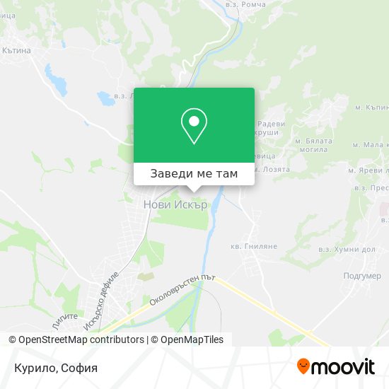 Курило карта