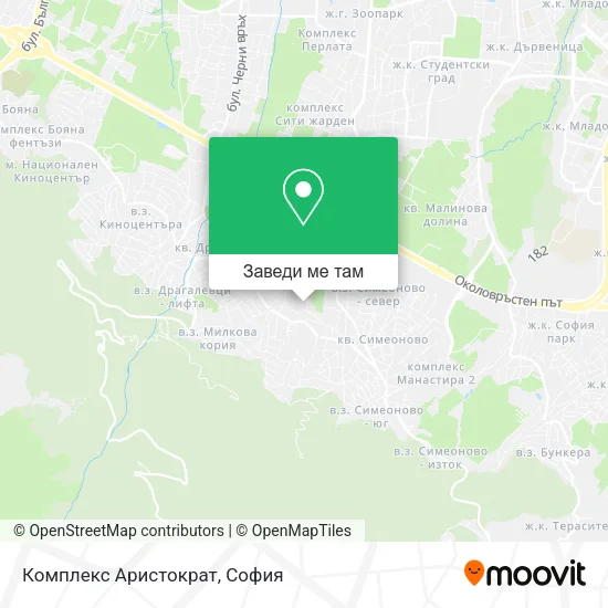 Комплекс Аристократ карта