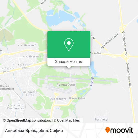 Авиобаза Враждебна карта