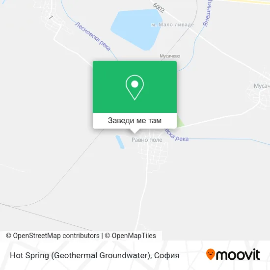 Hot Spring (Geothermal Groundwater) карта