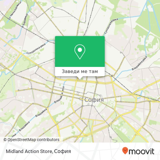 Midland Action Store карта