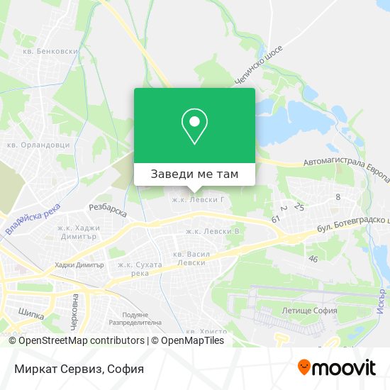 Миркат Сервиз карта