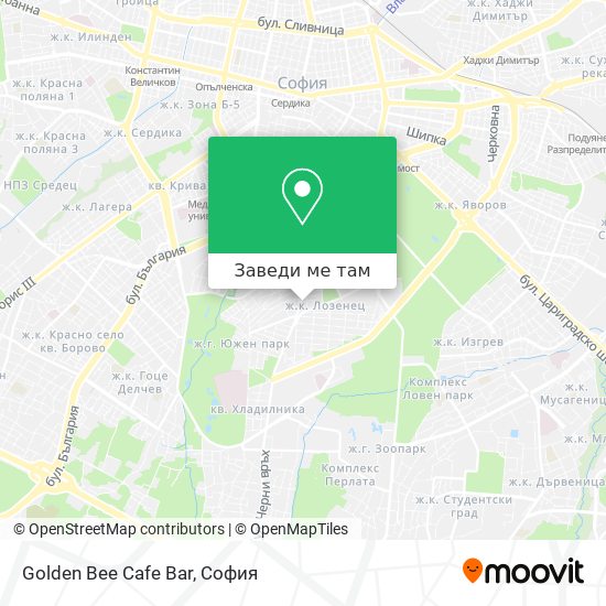 Golden Bee Cafe Bar карта