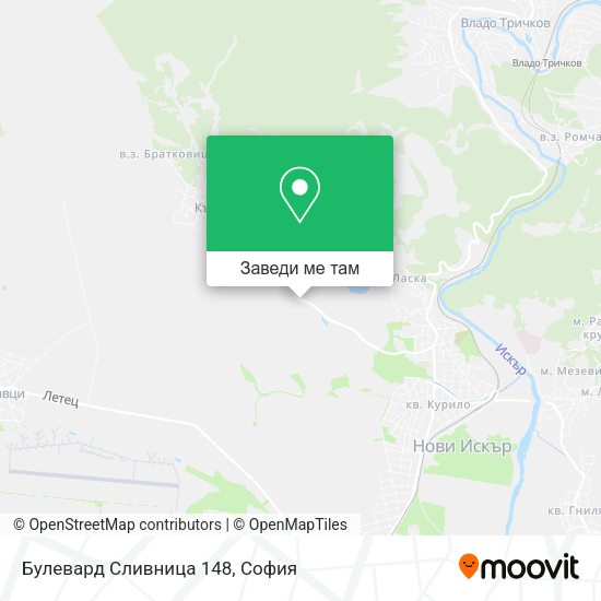Булевард Сливница 148 карта