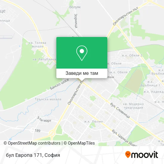 бул Европа 171 карта