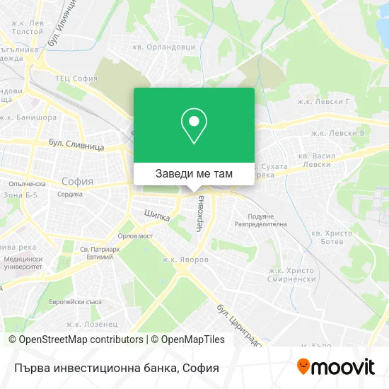 Първа инвестиционна банка карта