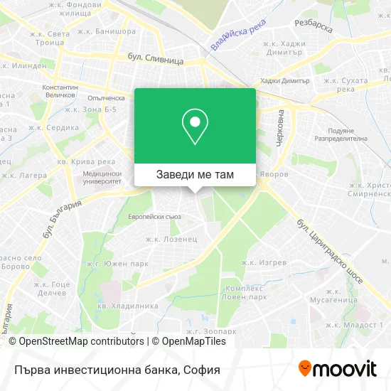 Първа инвестиционна банка карта