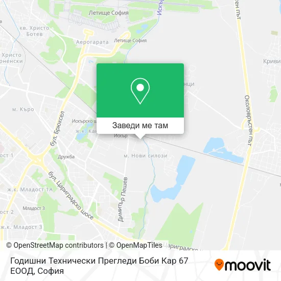 Годишни Технически Прегледи Боби Кар 67 ЕООД карта