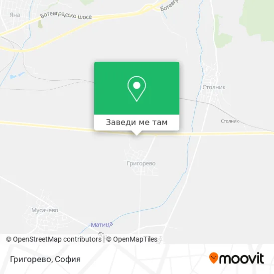 Григорево карта