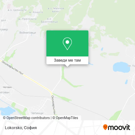 Lokorsko карта