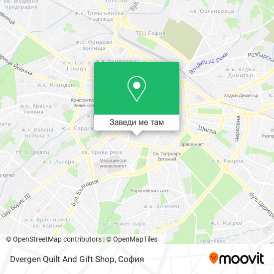 Dvergen Quilt And Gift Shop карта