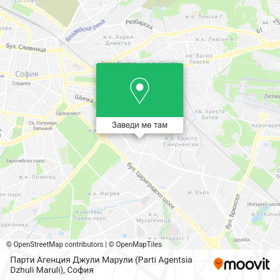 Парти Агенция Джули Марули (Parti Agentsia Dzhuli Maruli) карта