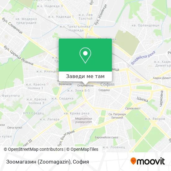 Зоомагазин (Zoomagazin) карта