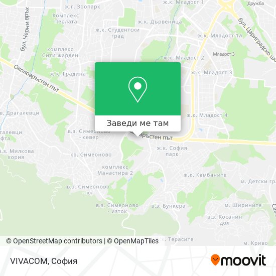 VIVACOM карта