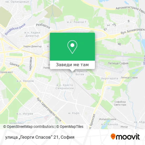 улица „Георги Спасов“ 21 карта