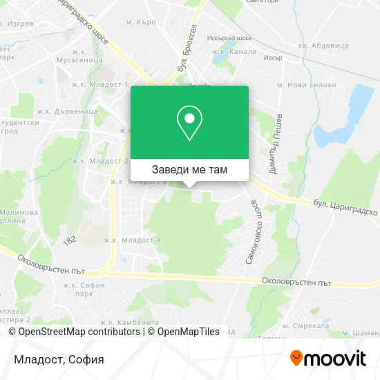 Младост карта