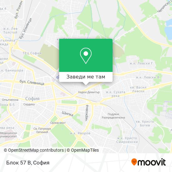 Блок 57 В карта