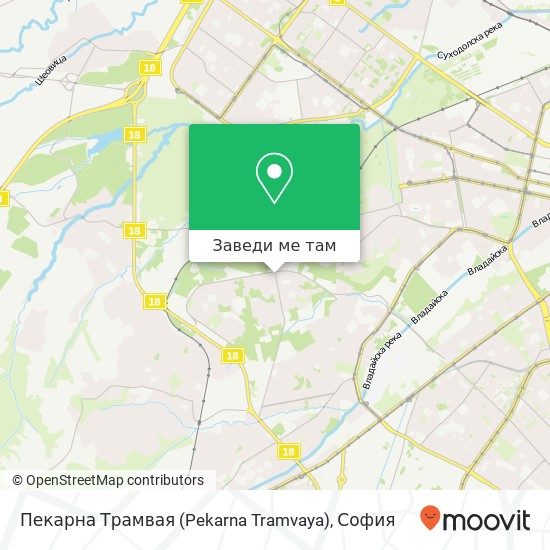 Пекарна Трамвая (Pekarna Tramvaya) карта