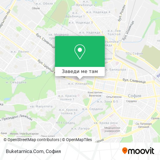 Buketarnica.Com карта