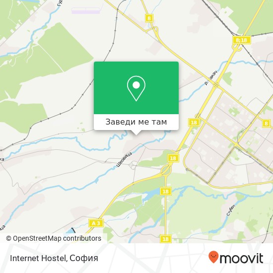 Internet Hostel карта