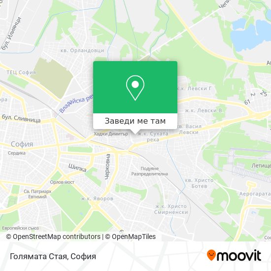 Голямата Стая карта