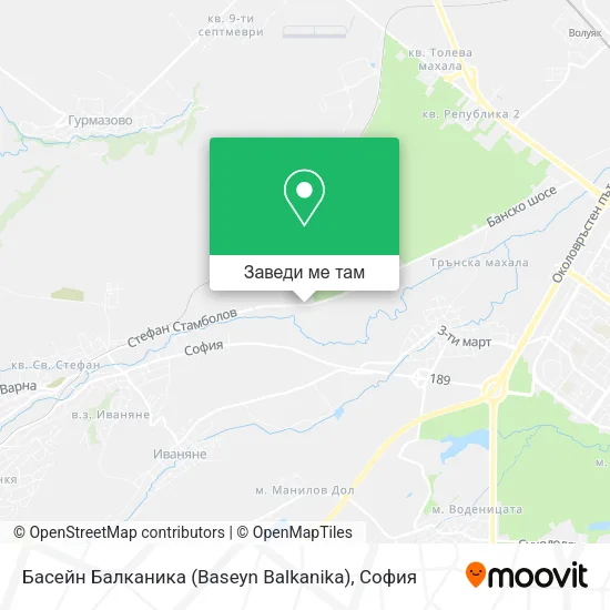 Басейн Балканика (Baseyn Balkanika) карта
