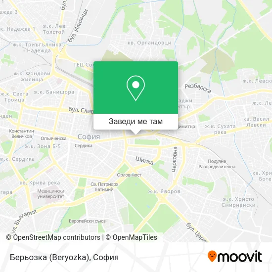 Берьозка (Beryozka) карта
