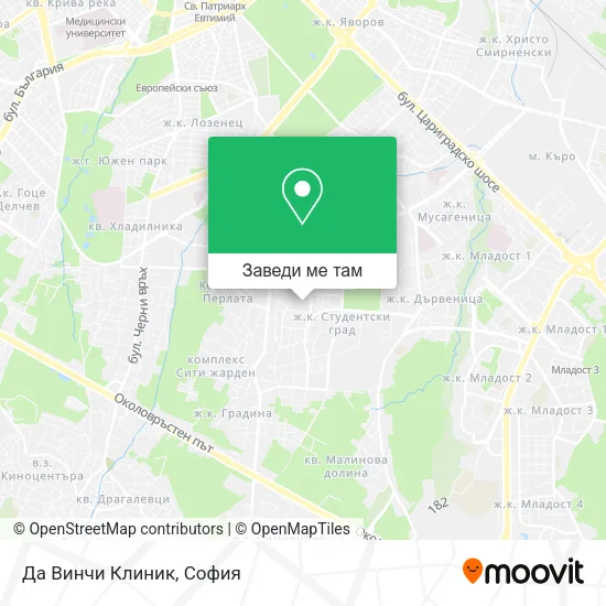 Да Винчи Клиник карта