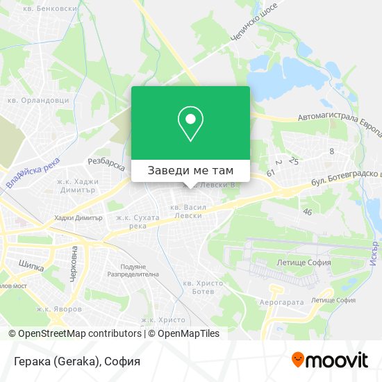 Герака (Geraka) карта