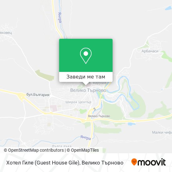 Хотел Гиле (Guest House Gile) карта