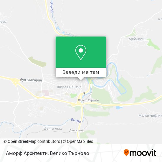 Аморф Архитекти карта
