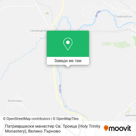 Патриаршески манастир  Св. Троица  (Holy Trinity Monastery) карта