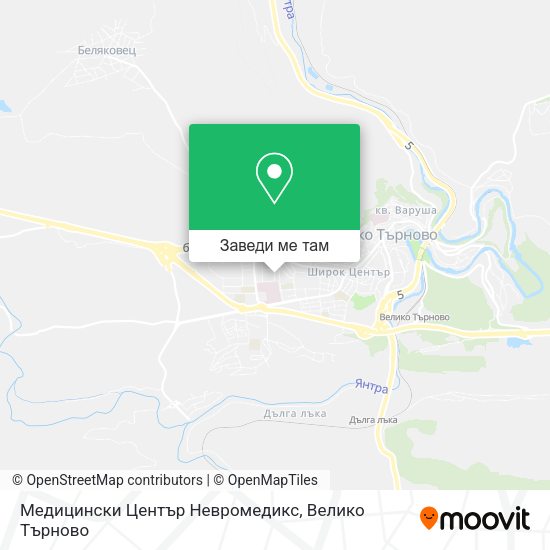 Медицински Център   Невромедикс карта