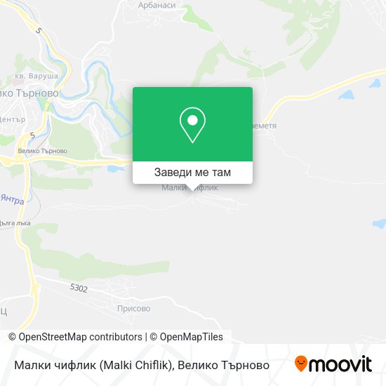 Малки чифлик (Malki Chiflik) карта