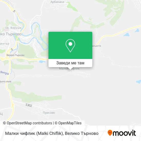 Малки чифлик (Malki Chiflik) карта