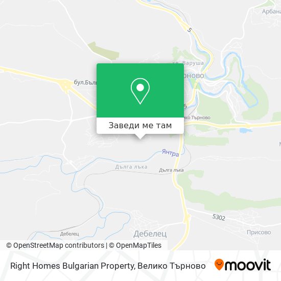 Right Homes Bulgarian Property карта