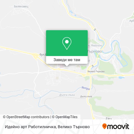 Идейно арт Работилничка карта