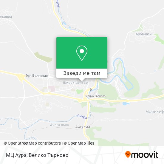 МЦ Аура карта