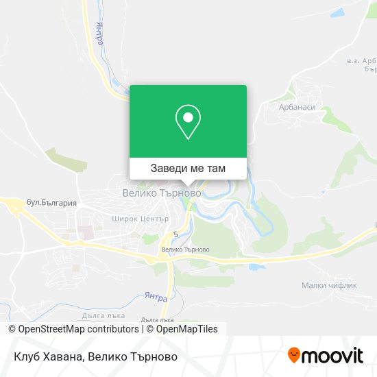 Клуб Хавана карта