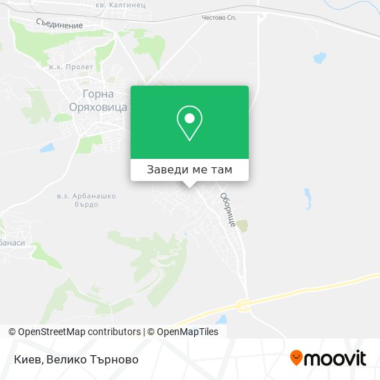 Киев карта