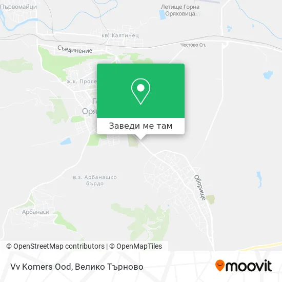 Vv Komers Ood карта