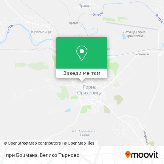 при Боцмана карта