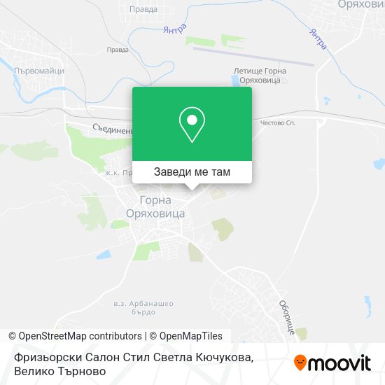 Фризьорски Салон Стил Светла Кючукова карта