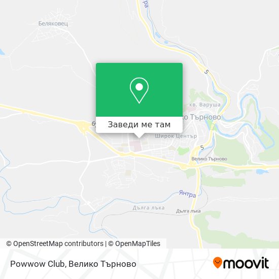 Powwow Club карта