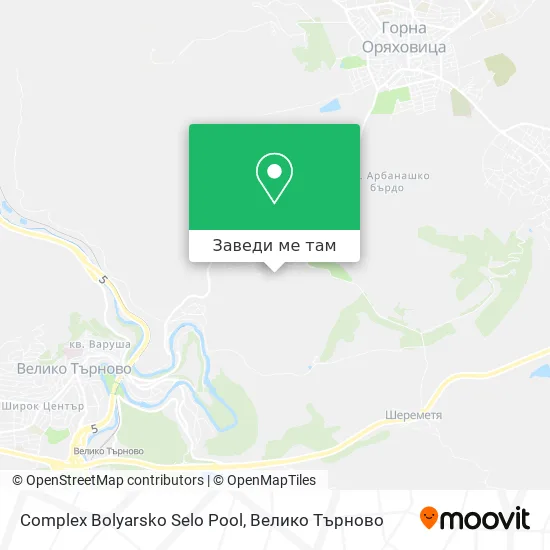 Complex Bolyarsko Selo Pool карта