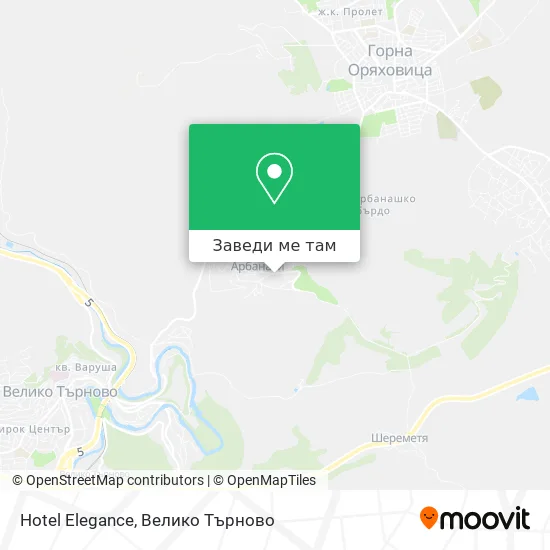 Hotel Elegance карта