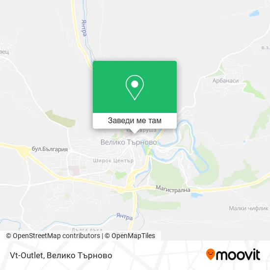 Vt-Outlet карта