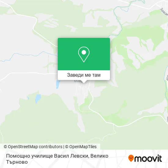 Помощно училище Васил Левски карта