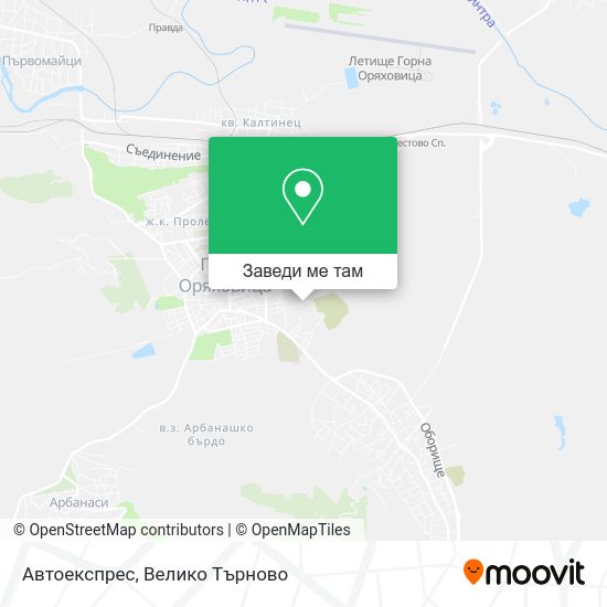Автоекспрес карта