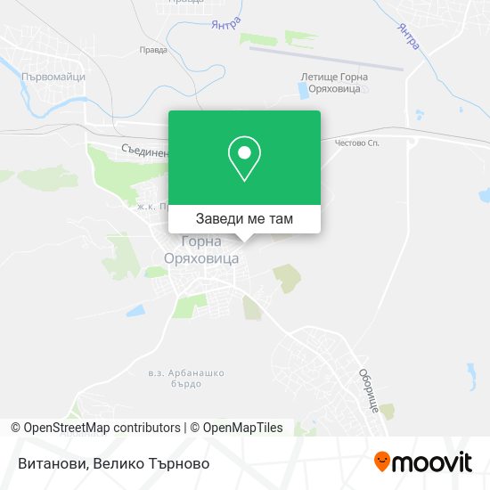 Витанови карта